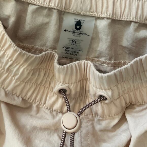 SPIRITUAL GANGSTER Journey Active Nylon Rack Pant Pink Sky Pastel Pockets XL - Picture 4 of 10